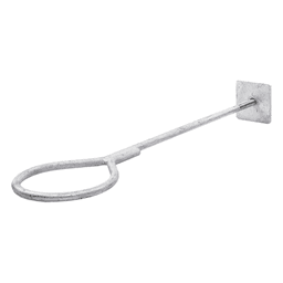 Ancla de Losa o Pared de 63-65 cm. de 13 cm diámetro de argolla Galvanizado por Inmersión.