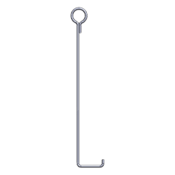 Ancla para retenida para torre de 45 mts. Tipo Piso con Galvanizado por Inmersión en caliente.