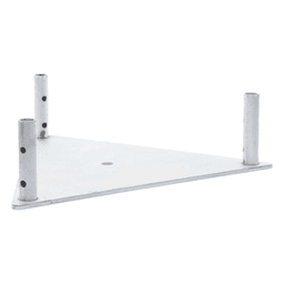 Base Triangular para Tramo STZ45 Galvanizado Electrolítico.
