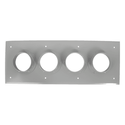 Placas Pasamuro con Capacidad de 4 Botas de 4