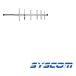 Antena Base, Direccional, Rango de Frecuencia 896 - 970 MHz (Yagi 6 elementos).