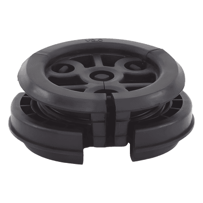Bota Pasamuro de 4. Incluye 4 Orificios para Cable Coaxial de 1/2
