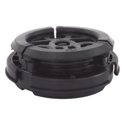 Bota Pasamuro de 4. Incluye 4 Orificios para Cable Coaxial de 1/2