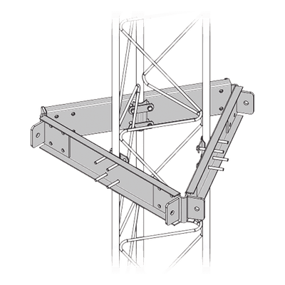 Estabilizador de Torre para Tramos STZ-45G Galvanizado por Inmersión en Caliente.
