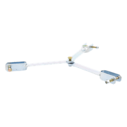 Brida para sujeción de retenida compatible con tramos STZ30, Galvanizado Electrolítico.