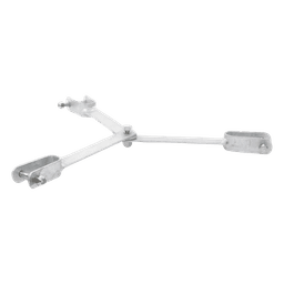 Brida para sujeción de retenida compatible con tramos STZ30G, Galvanizado por Inmersión en Caliente.