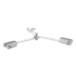 Brida para sujeción de retenida compatible con tramos STZ35G, Galvanizado por Inmersión en Caliente.