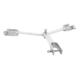 Brida para sujeción de retenida compatible con tramos STZ35G, Galvanizado por Inmersión en Caliente.