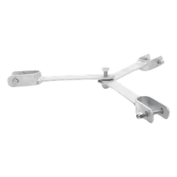 Brida para sujeción de retenida compatible con tramos STZ35G, Galvanizado por Inmersión en Caliente.