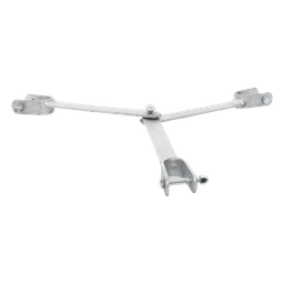 Brida para sujeción de retenida compatible con tramos STZ45G, Galvanizado por Inmersión en Caliente.