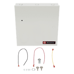 12 o 24 Vcc @ 6 Amp. / fuente de alimentación / 1 salida / capacidad de baterías de respaldo / requieren baterías 