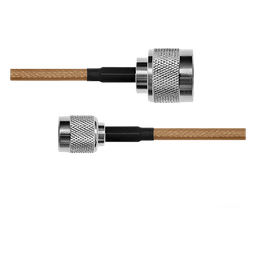 Cable RG142, Conectores N MACHO/TNC MACHO INVERSO.