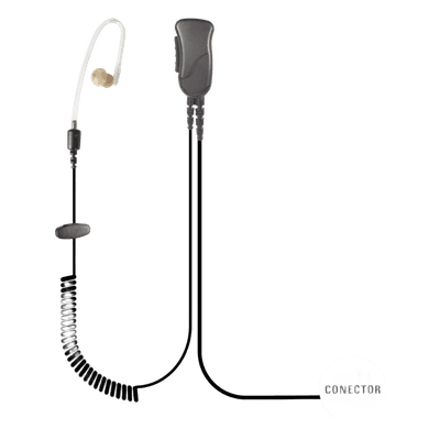 MICROFONO DE SOLAPA CON TUBO ACUSTICO P/KENWOOD TK2402/ TK2312/ TK260/ NX240 /NX220/ TKD240.