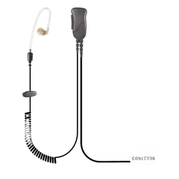 MICROFONO DE SOLAPA CON TUBO ACUSTICO P/KENWOOD TK2402/ TK2312/ TK260/ NX240 /NX220/ TKD240.