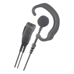 MICRÓFONO DE SOLAPA ESTILO GANCHO P/ KENWOOD Serie G/ 3230/ 2102G/ 2202L/ 2212L/ 2170/ 2360/ 2302/ 2312/ 2000/ 2402/ NX220/ NX240/ TKD240.