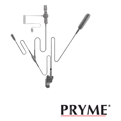 Micrófono - Audífono de solapa de 3 cables para KENWOOD Serie G/ 3230/ 2102G/ 2202L/ 2212L/ 2170/ 2360/ 2302/ 2312/ 2000/ 2402/ NX220/ NX240/ TKD240.