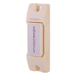 Botón de Emergencia / Botón de Pánico / Montaje de Superficie o Pared /  Ideal Como Botón de Pánico / Contacto Momentáneo NO / Uso con Sirenas o Estrobos /  Ideal Para Control de Acceso / Uso con Chapas NO / 