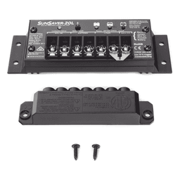 Controlador de Carga Solar SunSaver PWM 20 A / 12 VCC / Encapsulado Epóxico / Clase 1 Div 2 / Compensación de Temperatura