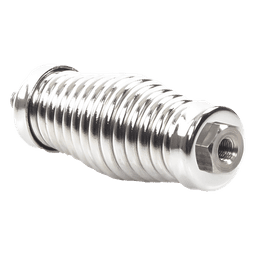 Resorte para antena CB / Acero inoxidable / 4" (0.33 ft) / Rosca 3/8" x 24 hilos