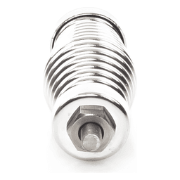 Resorte para antena CB / Acero inoxidable / 4" (0.33 ft) / Rosca 3/8" x 24 hilos