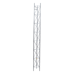 Tramo de Torre Arriostrada de 3m x 30cm, Galvanizado por Inmersión, Hasta 30 m de Elevación. Zonas Húmedas.