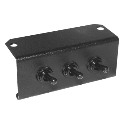 Panel frontal de 3 interruptores