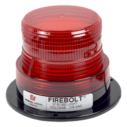 Estrobo Rojo FireBolt Plus sin tubo de reemplazo, 115 Vca