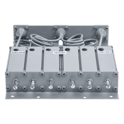Duplexer SYSCOM en VHF, 6 Cav. 136-148 MHz, 50 Watt, 5 MHz Sep. Rechazo de Banda, BNC Hembras.