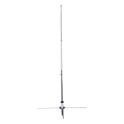 Antena base VHF, omnidireccional, rango de frecuencia 144 - 174 MHz