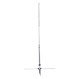 Antena base VHF, omnidireccional, rango de frecuencia 144 - 174 MHz