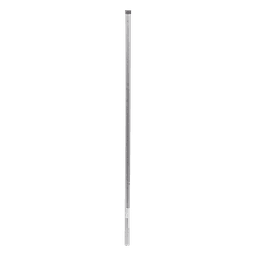 Poste de Esquina de 1.2m para Cerca Electrificada de Tubo Galvanizado cal. 18 de 1"Diam. Ideal para 5 Aisladores (No incluidos).