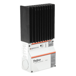 Controlador de Carga Solar TriStar PWM 60 A / 12V 24V 48V / Puerto RS-232 / Hasta 4 kW / Disipador de Calor / 7 Preajustes