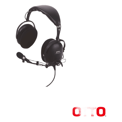 Diadema Heavy Duty sobre la cabeza para Motorola EP350/450/450S, MAGONE, MOTOTRBO: DEP450,XPR3000,CP200D. Hytera TC500/600
