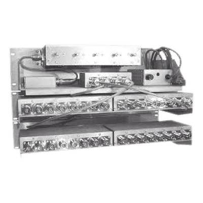 Multiacoplador con Preselector, 300-512 MHz, 25-32 Canales, N/N, 3-10 MHz, 115 Vca / 13.6 Vcc.