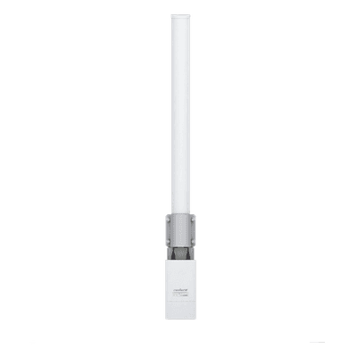 Antena omnidireccional, potente cobertura de 360°, doble polaridad MIMO 2x2, frecuencia 2 GHz (2.35-2.55 GHz) de 10 dBi