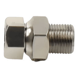 Tuerca y Opresor para Varilla de Ajuste / Compatible Q2220E y Q3220E / Acero Inoxidable / Ajuste Precisión Duplexers