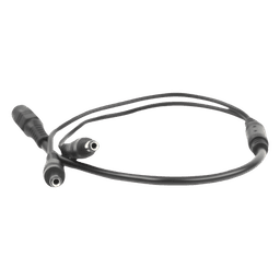 Cable Splitter DC / 5.5x2.1 mm Hembra a 2 Macho / 22 AWG / 24 AWG / 5A a 12 VCC / 19 cm