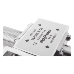 Protector Coaxial RF / 125-1000 MHz / 50 Ω / Conectores N Hembra / Bloqueo DC / 40 kA