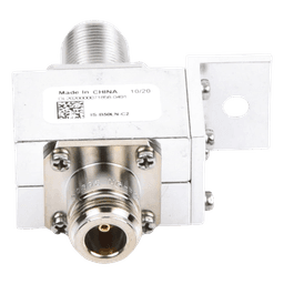 Protector Coaxial RF / 125-1000 MHz / 50 Ω / Conectores N Hembra / Bloqueo DC / 40 kA