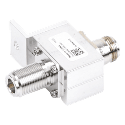 Protector Coaxial RF / 125-1000 MHz / 50 Ω / Conectores N Hembra / Bloqueo DC / 40 kA