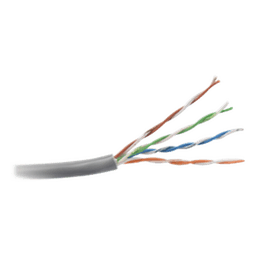 Retazo de cable coaxial RG59/U de 1 metro para CCTV, con par de alimentación 18 AWG