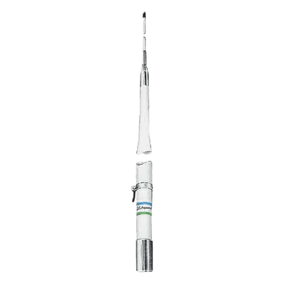 Antena Marina Base HF / 2-30 MHz / Armado en 2 Secciones / Para Facilidad de Embarque / Potencia de Entrada de 1 kW / Rosca de 1-1/4