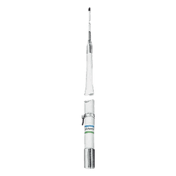 Antena Marina Base HF / 2-30 MHz / Armado en 2 Secciones / Para Facilidad de Embarque / Potencia de Entrada de 1 kW / Rosca de 1-1/4