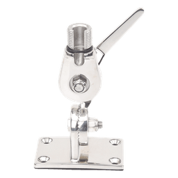 Montaje Rotativo de Acero Inoxidable / Ajuste de 4 posiciones / Rosca Estándar 1-1/4  