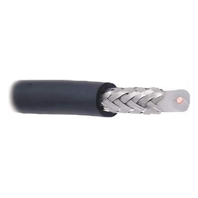 Cable Coaxial RG58, 50 OHMS, 4.1DB, Hecho en México, Retazo de 5 metros