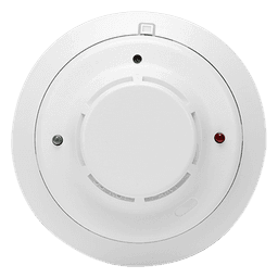 Detector fotoeléctrico de humo convencional de 4 hilos con salida de contactos para paneles de incendio