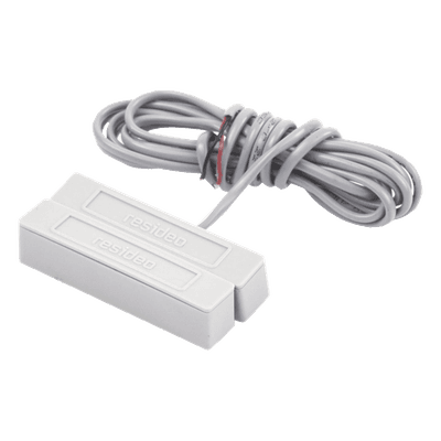 Contacto magnético de montaje en superficie compatible con paneles de la línea V-Plex, color gris
