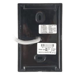 Lector de Proximidad MIFARE 13.56 MHz / Wiegand 34 Bits / IP65 / ISO14443A / Exterior