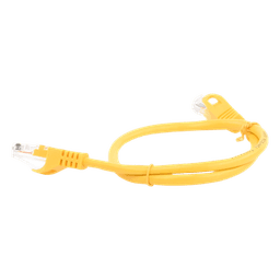 Cable de Parcheo UTP Cat5e - 0.5 Metros (1.64 Pies) - Amarillo