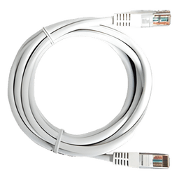 Cable de Parcheo UTP Cat5e - 0.5 Metros (1.64 Pies) - Blanco